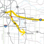 Jackson County Commuter Corridors AA study map